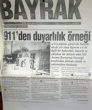 BANDIRMADA YAPILAN DEPREM SİMULE EVİNİN BOYANMASI