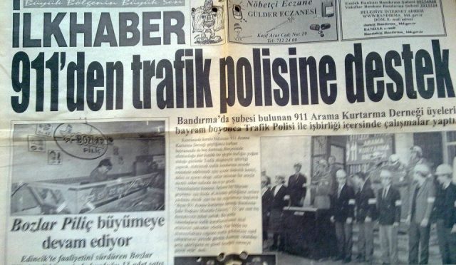 TRAFİK HAFTASINDA TRAFİK KAZASINA MÜDAHALE TATBİKATI