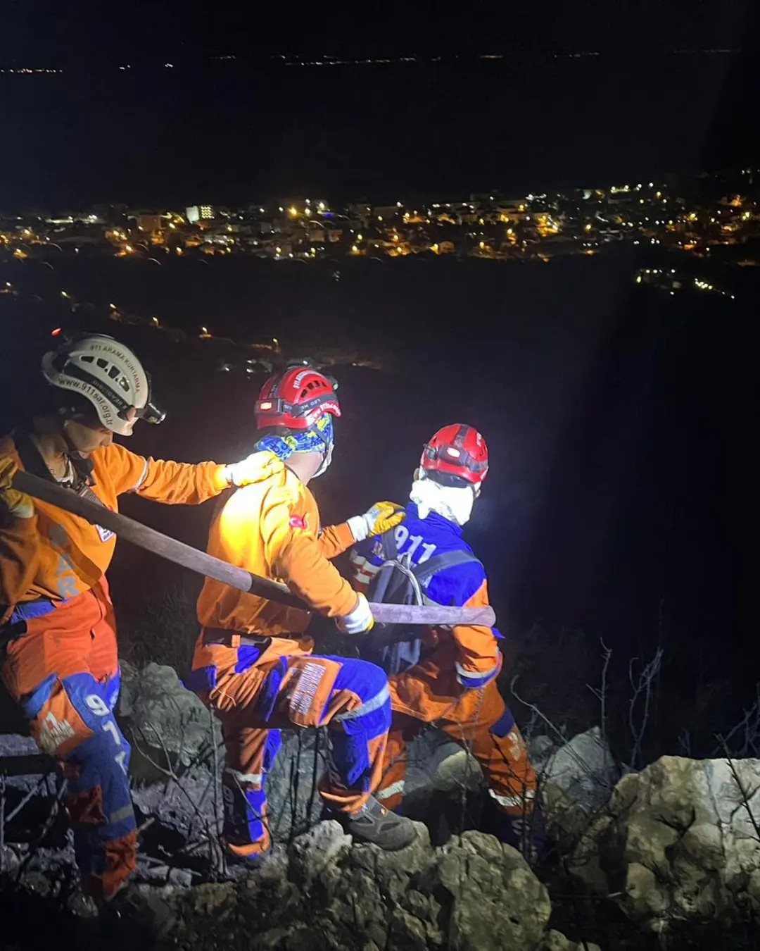 Erdek/Ocaklar  Orman Yangınına Müdahale.