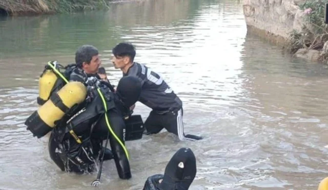 Düzce/Gölyaka İlçesinde nehre Düşen Alper Şekar’ın Aranması.