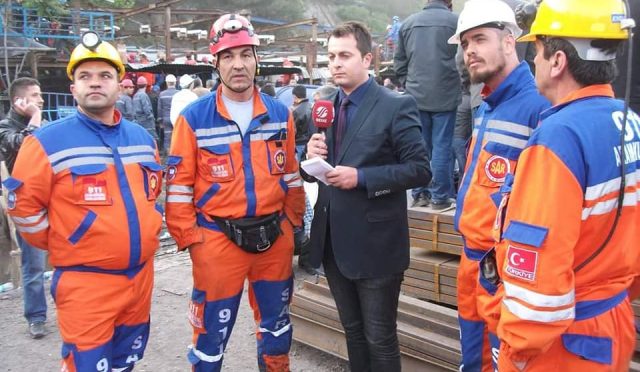 Soma Maden Faciasına  Müdahale Edildi.