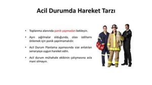 Acil Durum Anında Panik Yapmadan Nasıl Hareket Edilir?