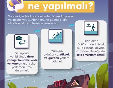 Sel Anında Araç İçindeyseniz Ne Yapmalısınız? Uzman Tavsiyeleri