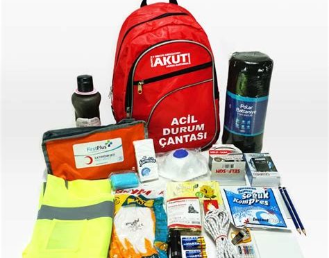 Tıbbi acil durum çantaları ve afet bölgesinde sağlık ekipmanlarının önemi